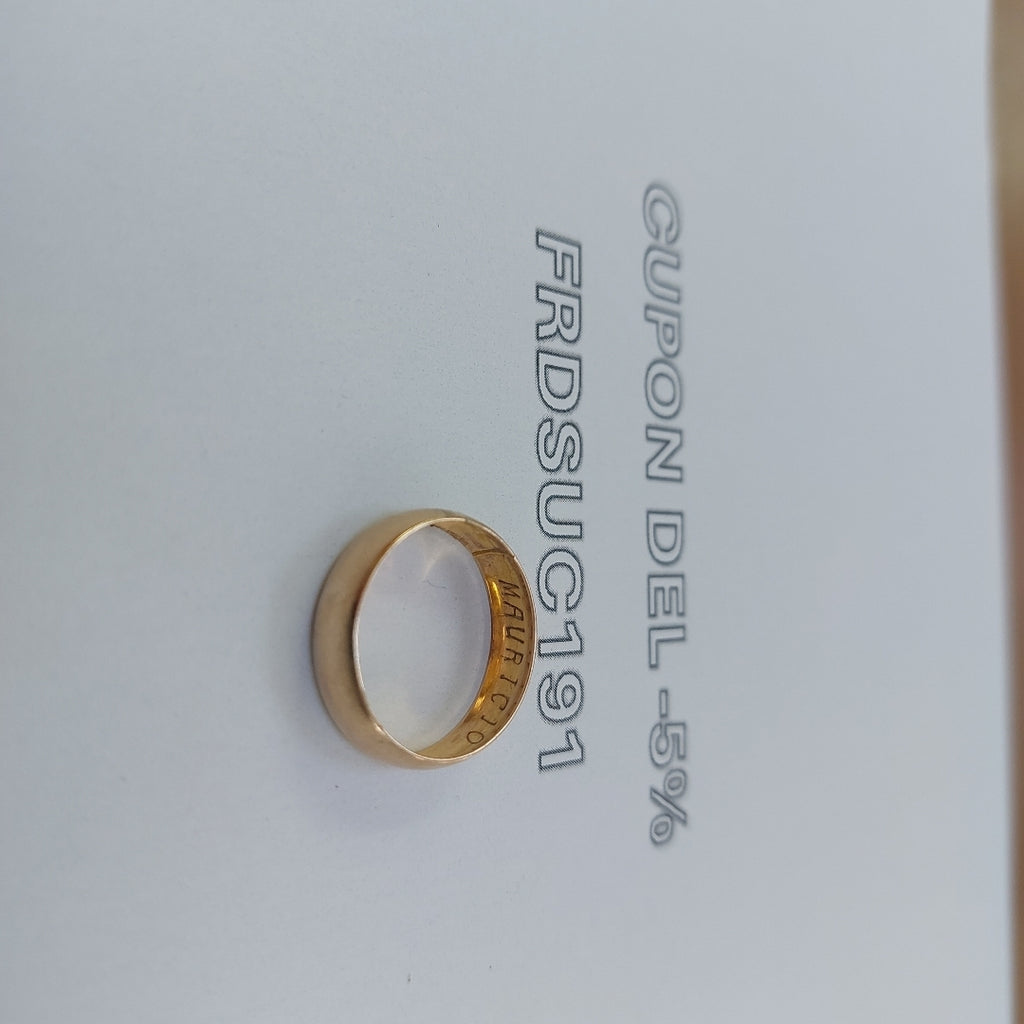 ARGOLLA ORO 8 K 1.4 GRMS (SEMINUEVO)