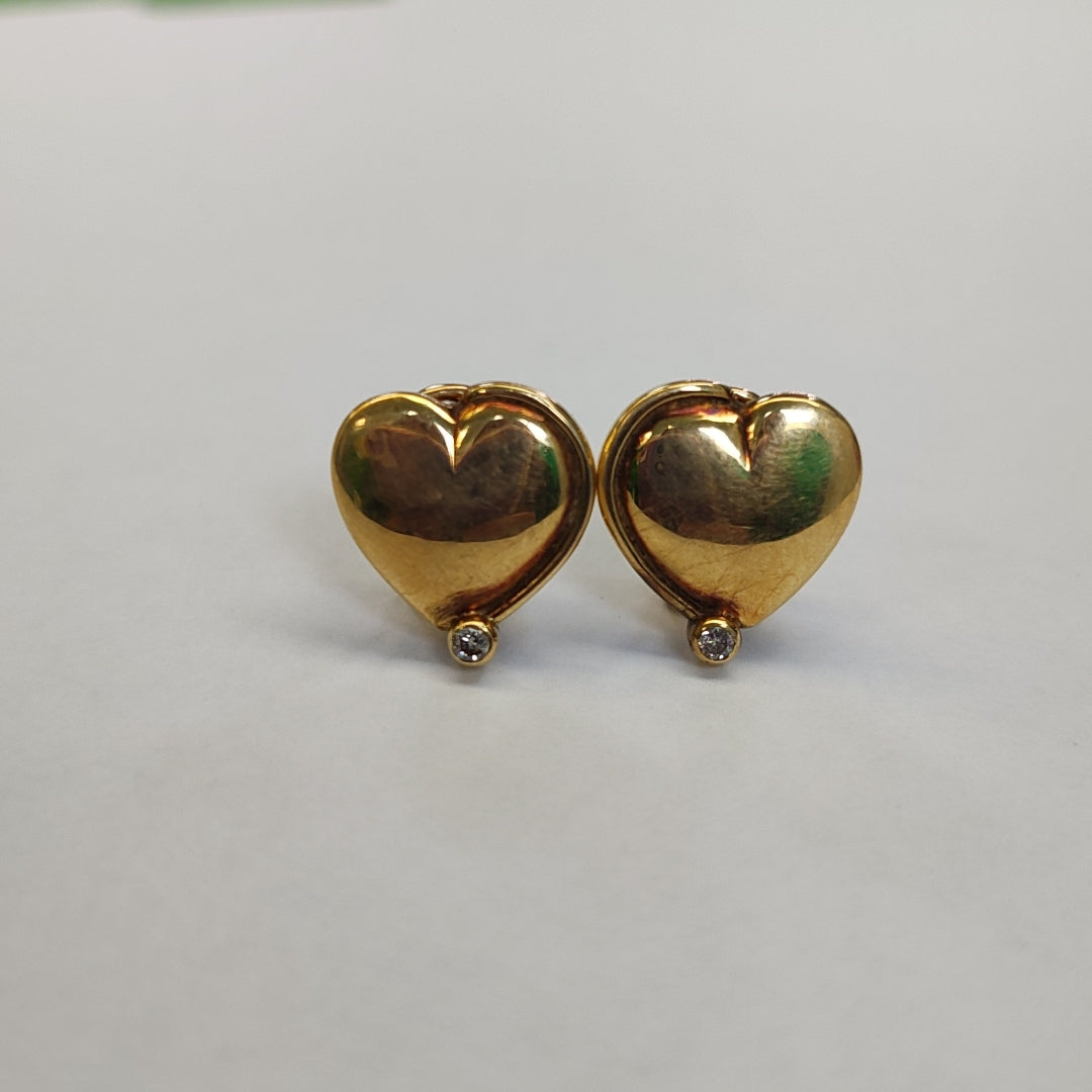 ARETES PAR ORO 14 K 6.3 GRMS (SEMINUEVO)
