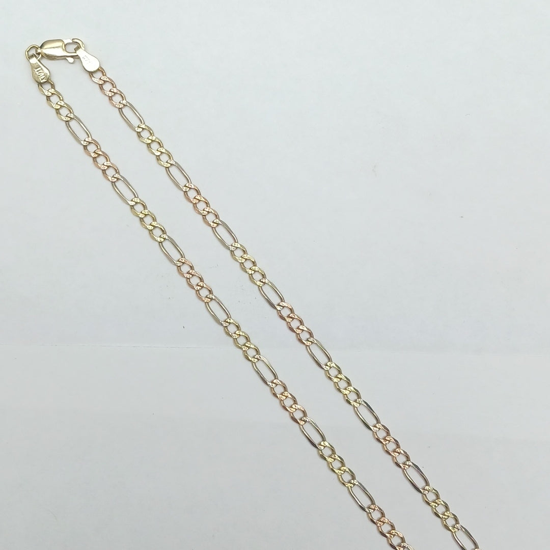 CADENA ORO,ORO COMBINADO 14 K 9,50 GRMS (SEMINUEVO)