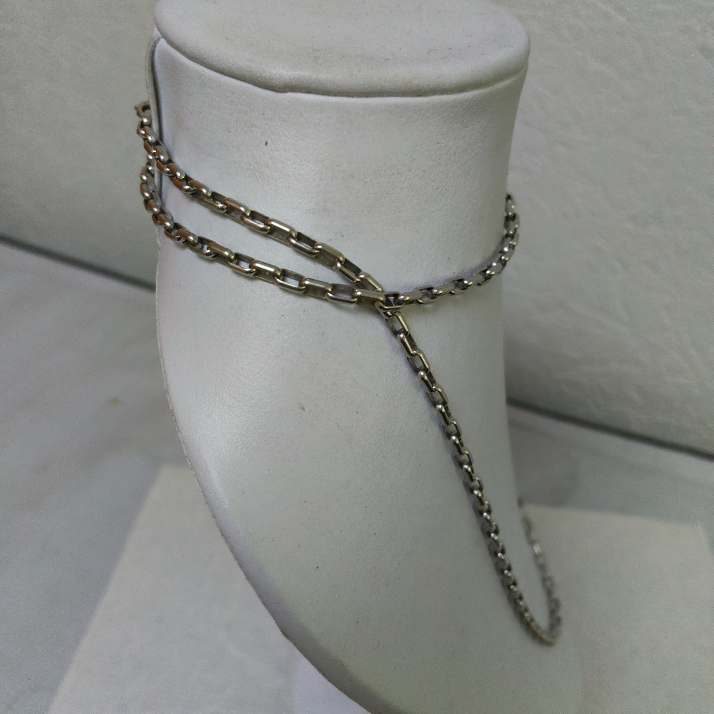 CADENA ORO BLANCO 18 K 22.5 GRMS (SEMINUEVO)