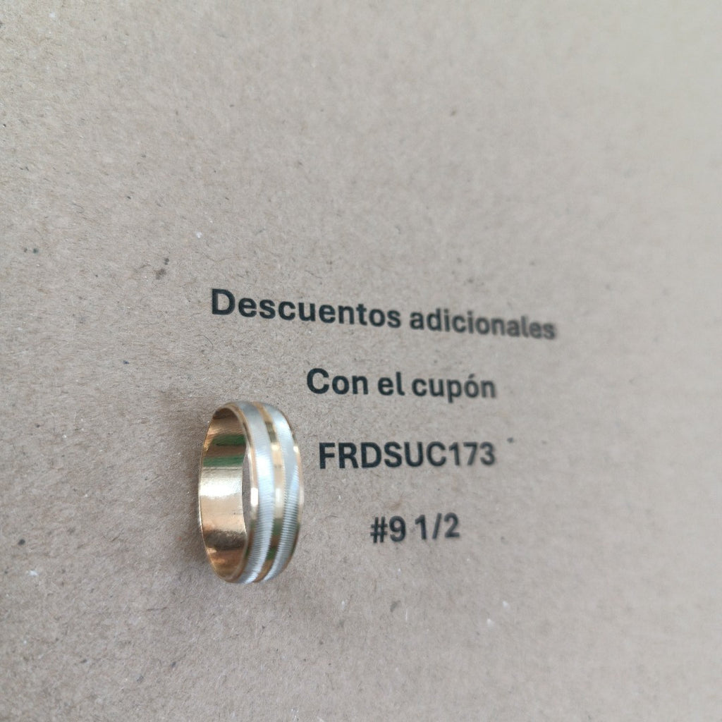 ARGOLLA ORO 10 K 2.8 GRMS (SEMINUEVO)