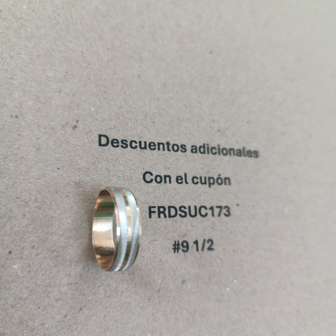 ARGOLLA ORO 10 K 2.8 GRMS (SEMINUEVO)