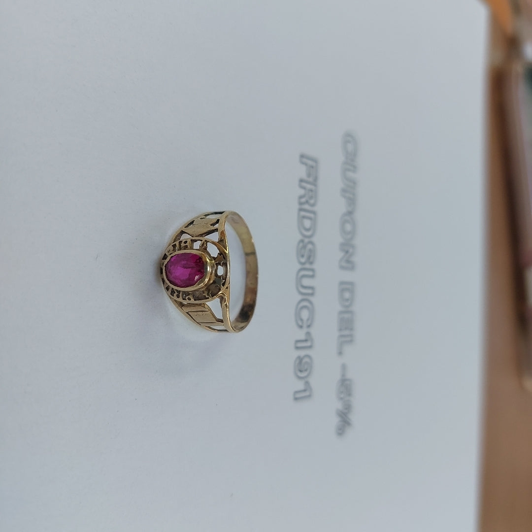 ANILLO ORO 10 K 2.1 GRMS (SEMINUEVO)