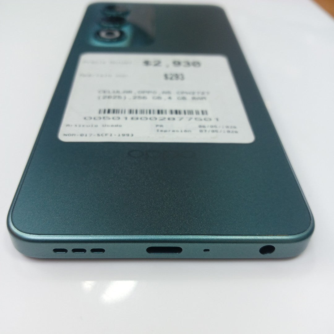 CELULAR OPPO A5 CPH2727 (2025) 256 GB 4 GB RAM (SEMINUEVO)
