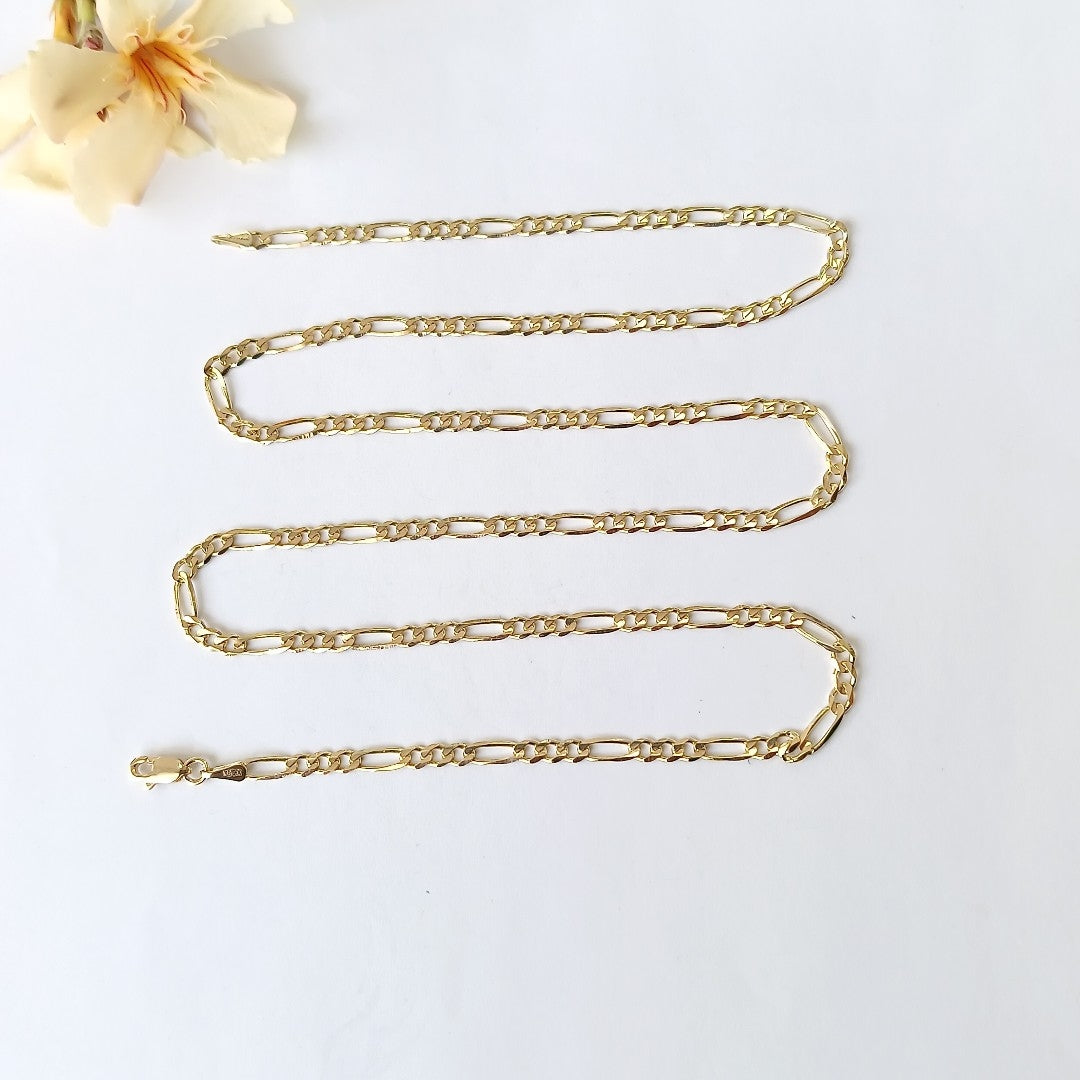 CADENAS 3X1 ORO 14K 60 CM 8.9 GR (NUEVO)