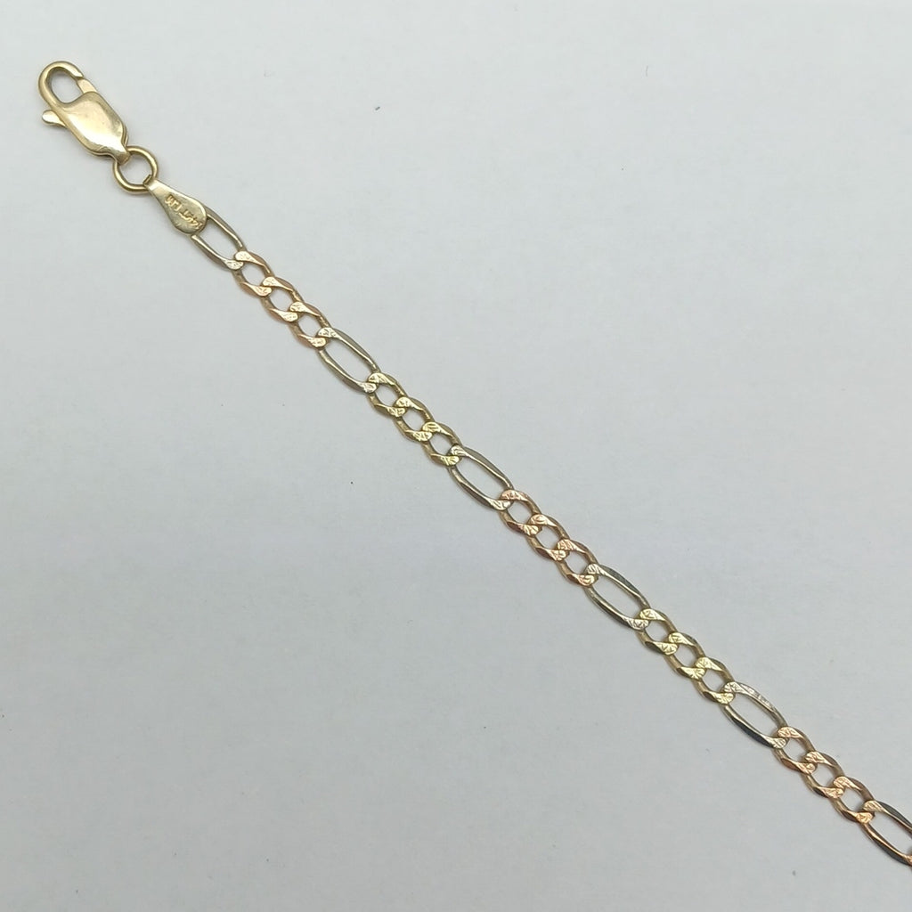 PULSERA ORO,ORO COMBINADO 14 K 3,00 GRMS (SEMINUEVO)