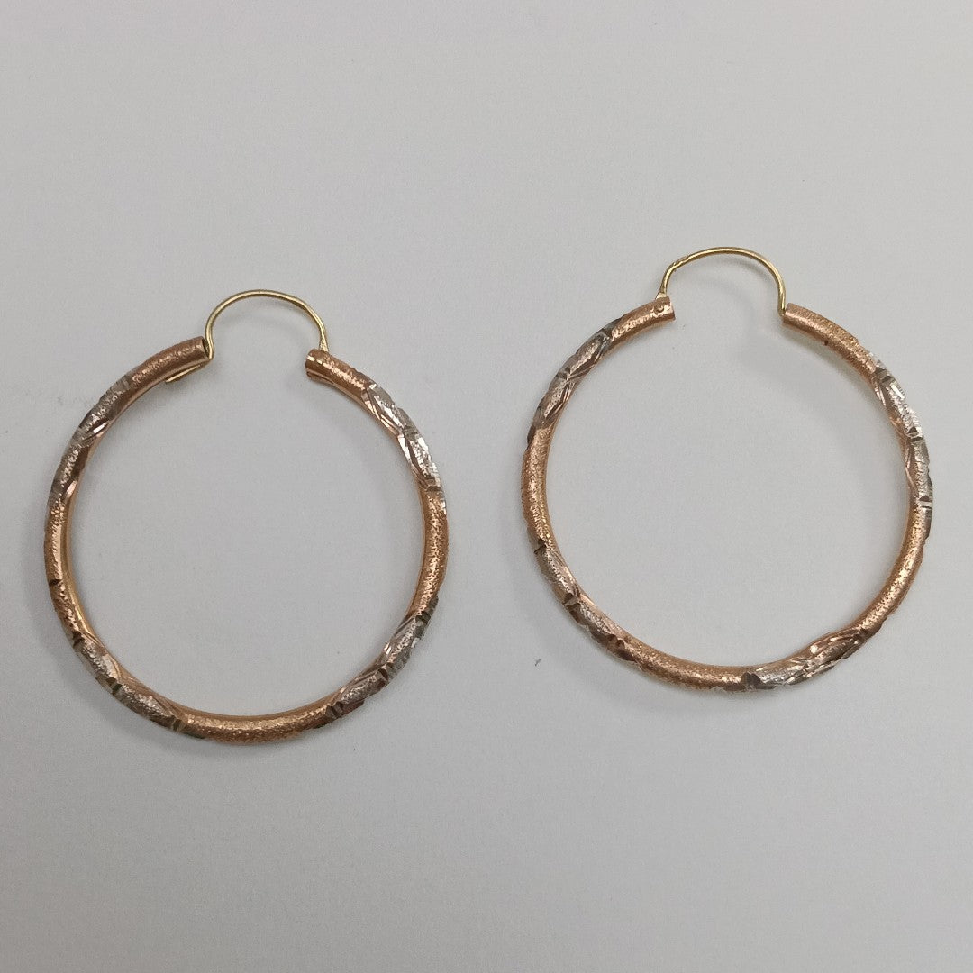 ARRACADAS PAR ORO 14 K 2.3 GRMS (SEMINUEVO)