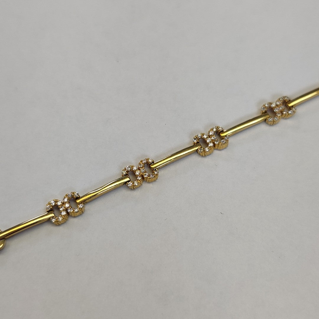 PULSERA ORO 14 K 6.3 GRMS (SEMINUEVO)