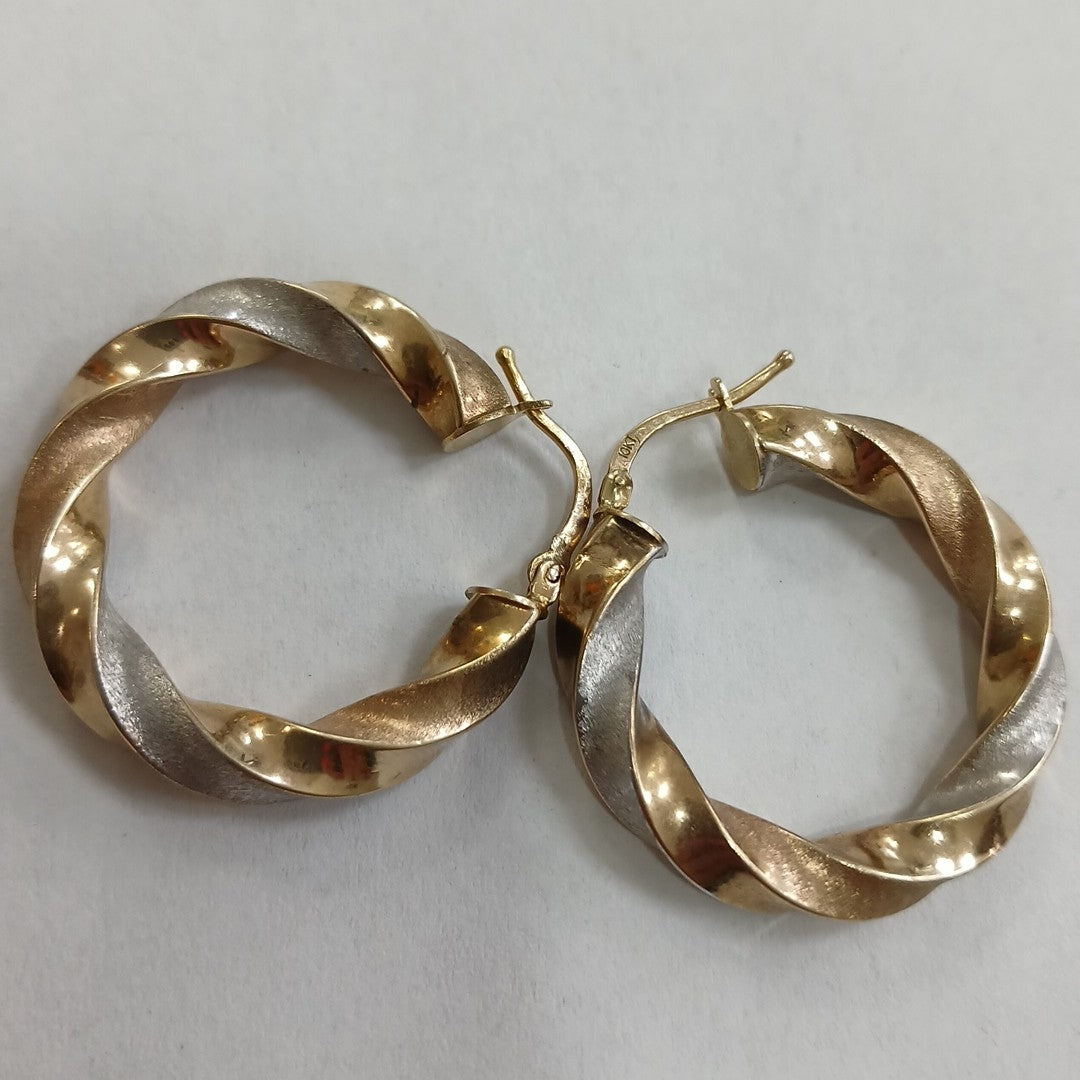 ARRACADAS PAR ORO 10 K 3.6 GRMS (SEMINUEVO)