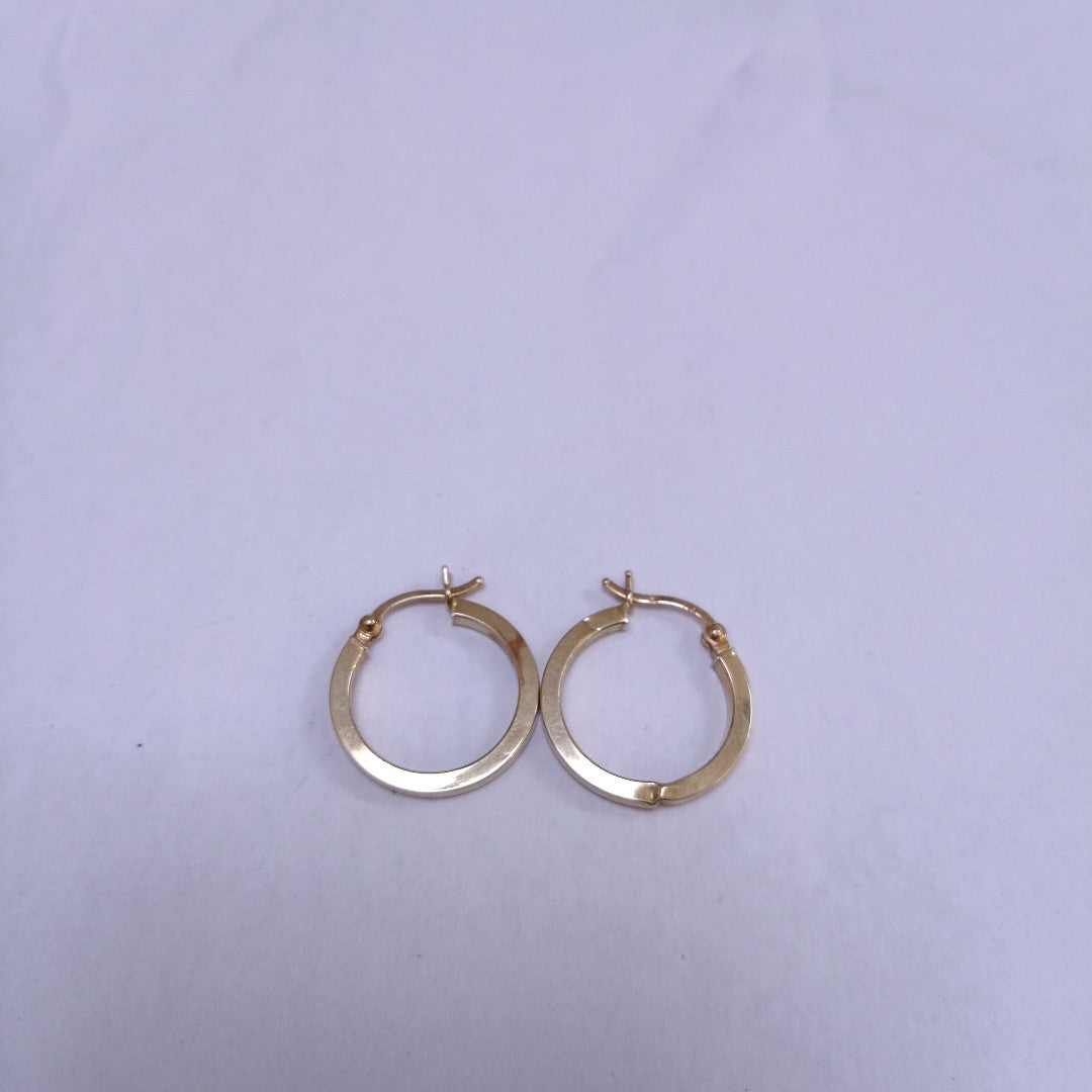 ARRACADAS PAR ORO 14 K 1,30 GRMS (SEMINUEVO)