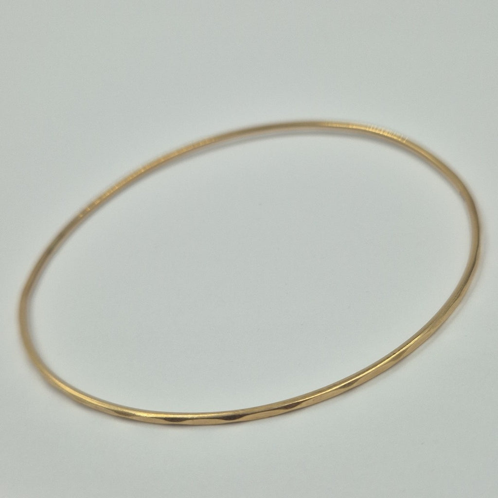 PULSERA RIGIDA ORO 14 K 4,10 GRMS (SEMINUEVO)