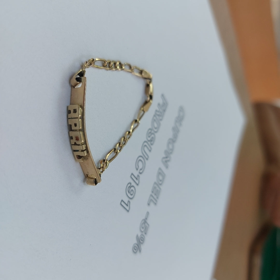 ESCLAVA ORO 10 K 3,30 GRMS (SEMINUEVO)