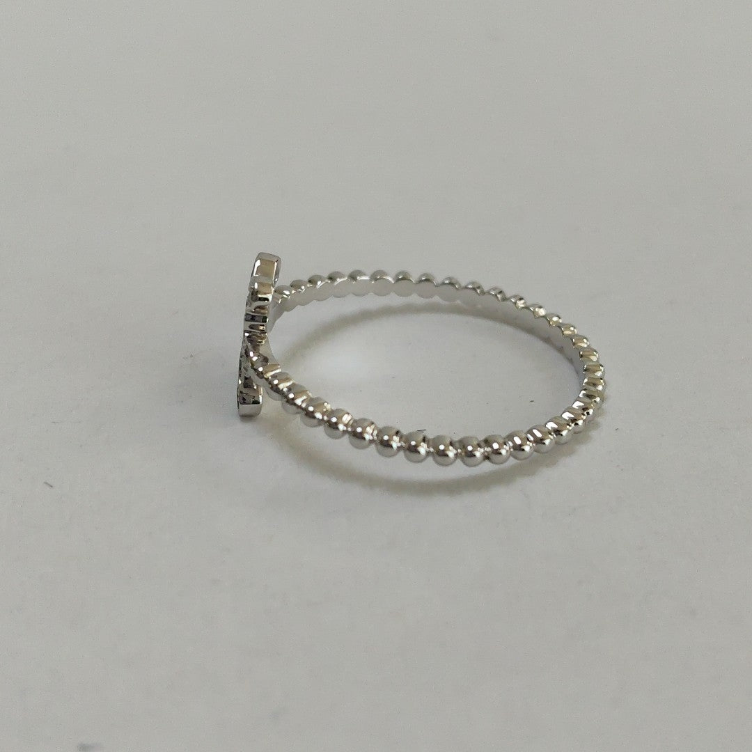 ANILLITO ORO BLANCO 14 K 1.1 GRMS (SEMINUEVO)