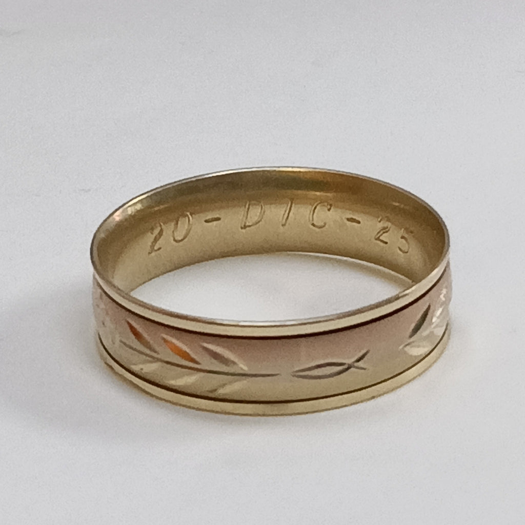 ARGOLLA ORO 14 K 3,10 GRMS (SEMINUEVO)