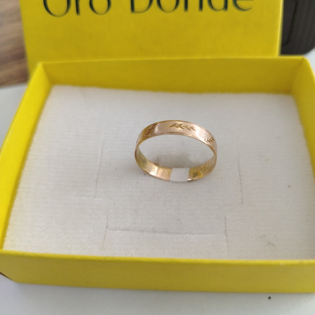 ARGOLLA ORO 8 K 1.4 GRMS (SEMINUEVO)