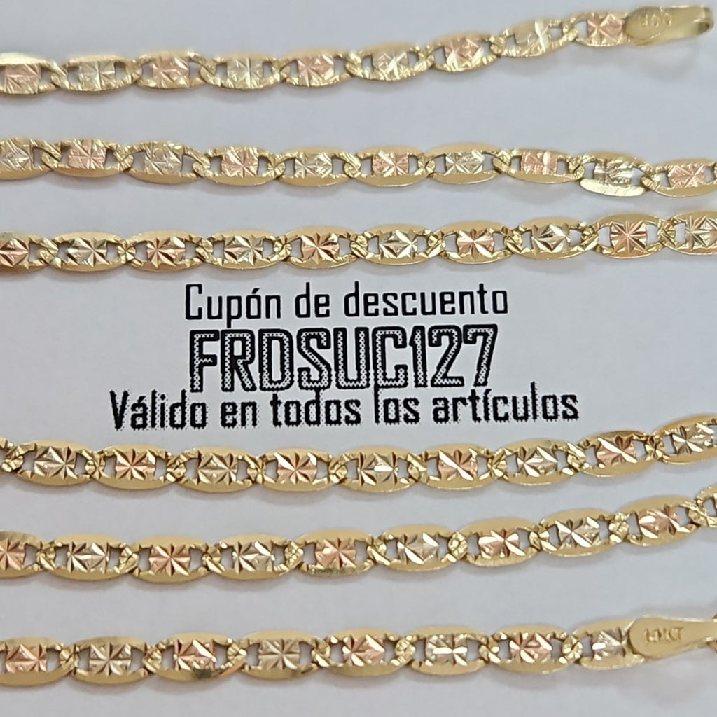 CADENA ORO 14 K 5.5 GRMS (SEMINUEVO)