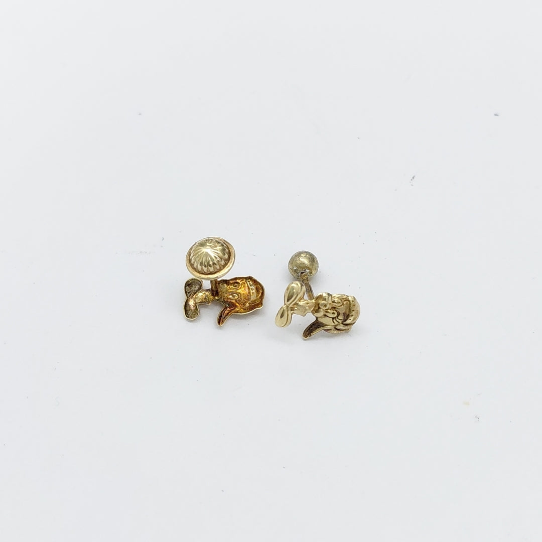 BROQUELES PAR ORO 10 K 0.6 GRMS (SEMINUEVO)