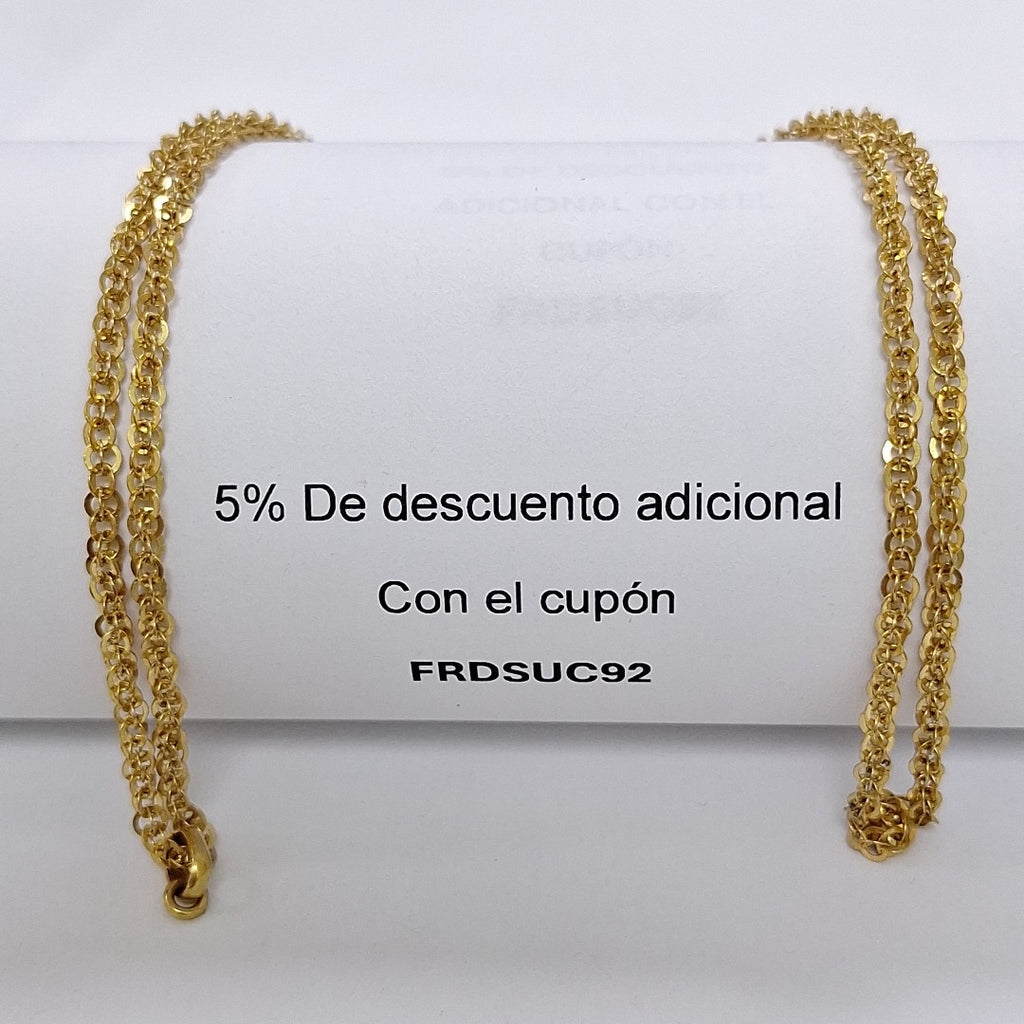 CADENA ORO 14 K 7.4 GRMS (SEMINUEVO)