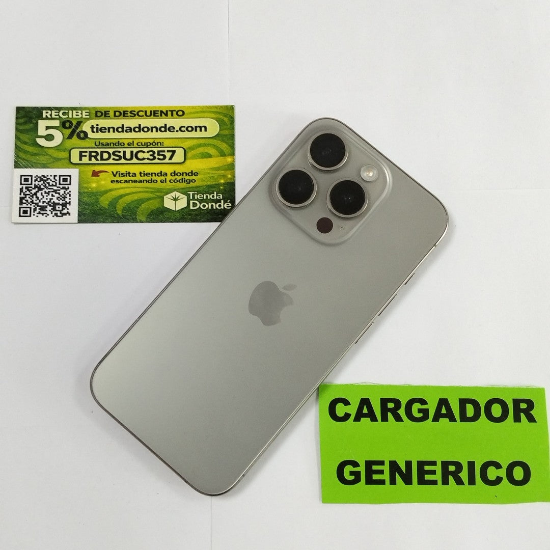 CELULAR APPLE IPHONE 15 PRO A3101 128 GB 8 GB RAM (SEMINUEVO)
