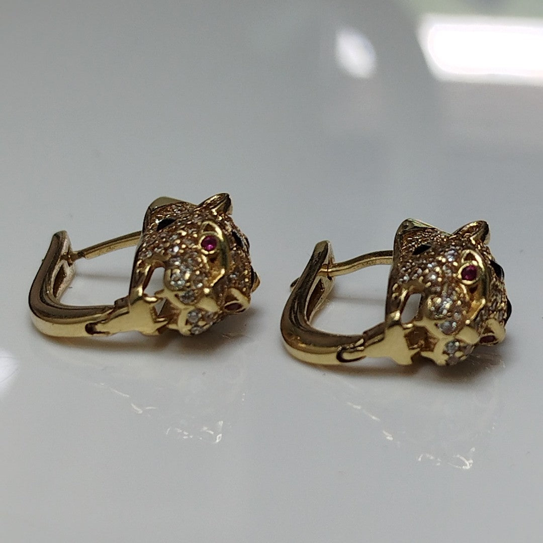 ARETES PAR ORO 14 K 5.6 GRMS (SEMINUEVO)