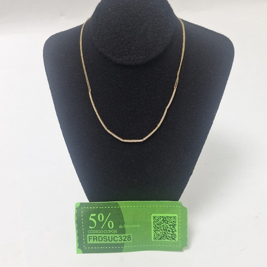 GARGANTILLA ORO 14 K 5.7 GRMS (SEMINUEVO)