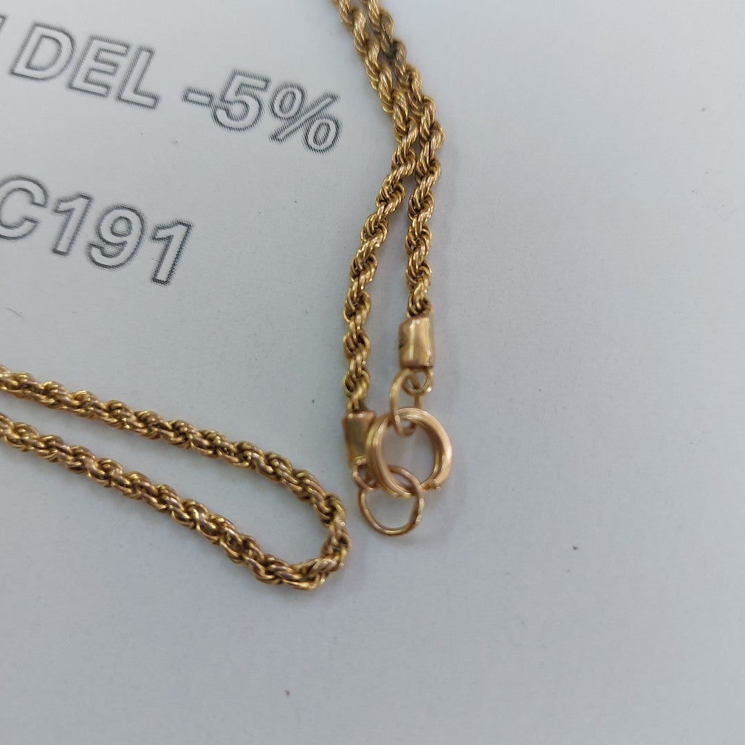 CADENA ORO 8 K 10,10 GRMS (SEMINUEVO)