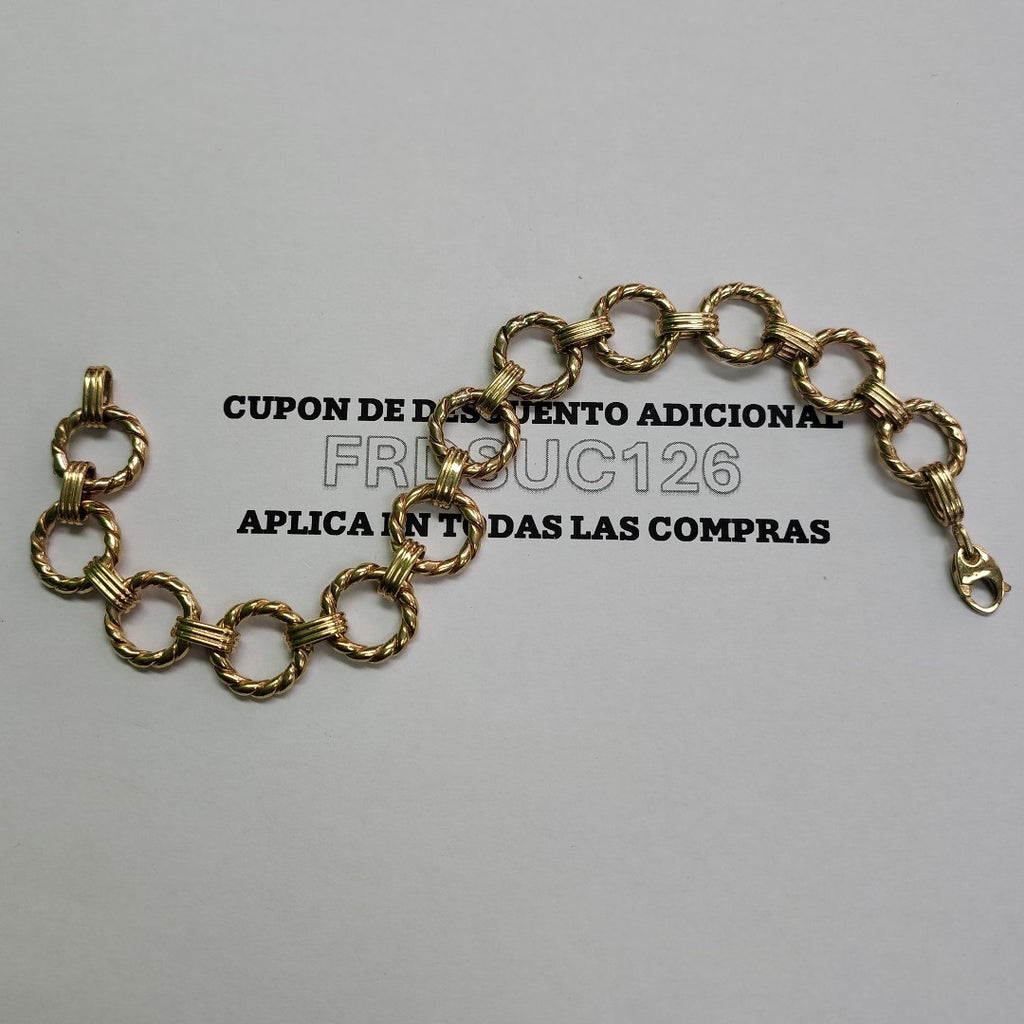 PULSERAS DAMA ORO 10K 13.6 (NUEVO)