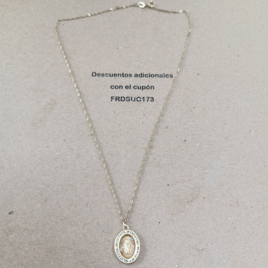 CADENA, DIJE ORO 10 K 2.1 GRMS (SEMINUEVO)