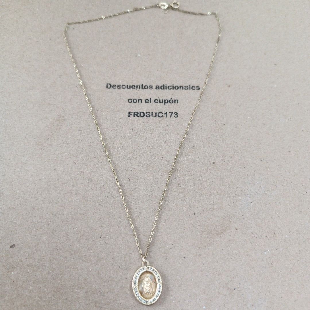CADENA, DIJE ORO 10 K 2.1 GRMS (SEMINUEVO)