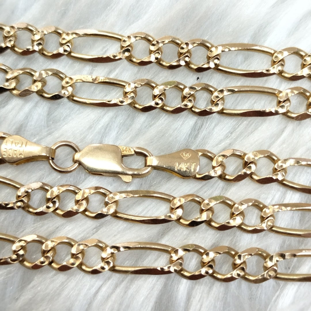 CADENA ORO 14 K 18.5 GRMS (SEMINUEVO)