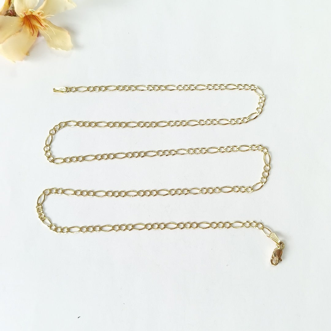 CADENAS 3X1 ORO 14K 55 CM 5.1 GR (NUEVO)