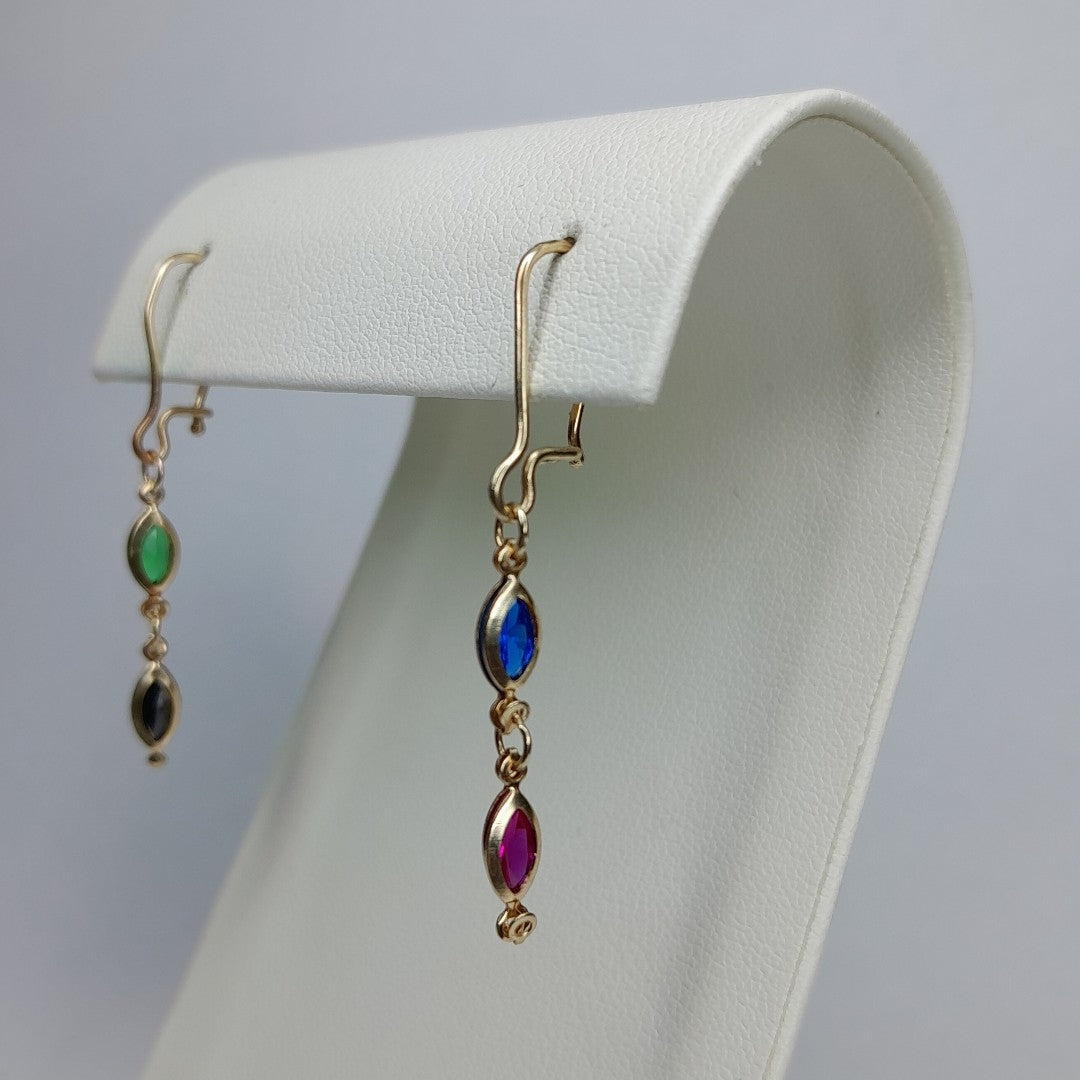 ARETES PAR ORO 8 K 1 GRMS (SEMINUEVO)