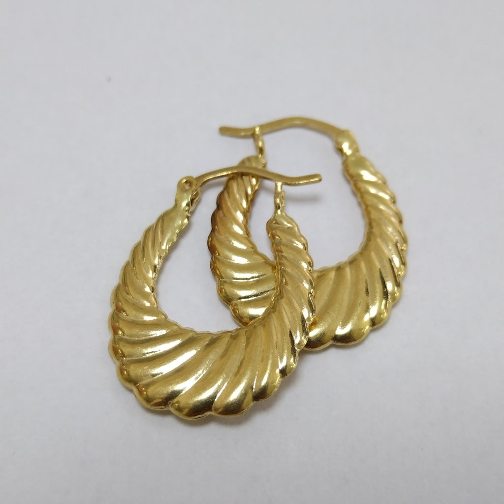 ARRACADAS PAR ORO 14 K 2 GRMS (SEMINUEVO)