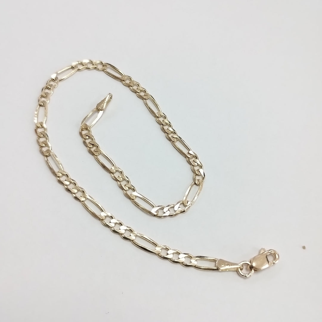 PULSERAS 3X1 ORO 14K 21 CM 3.3 GR (NUEVO)