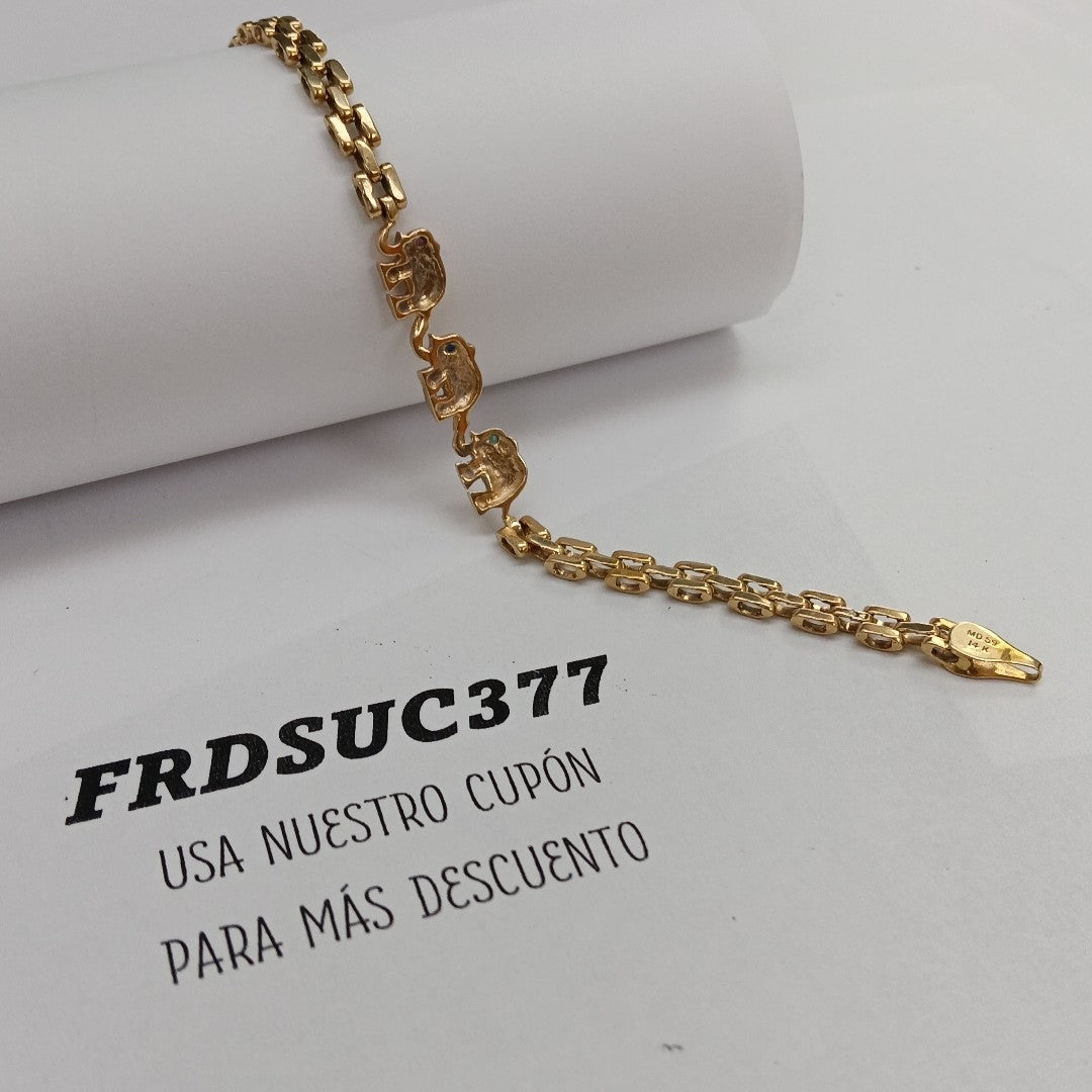 PULSERA ORO 14 K 7.7 GRMS (SEMINUEVO)