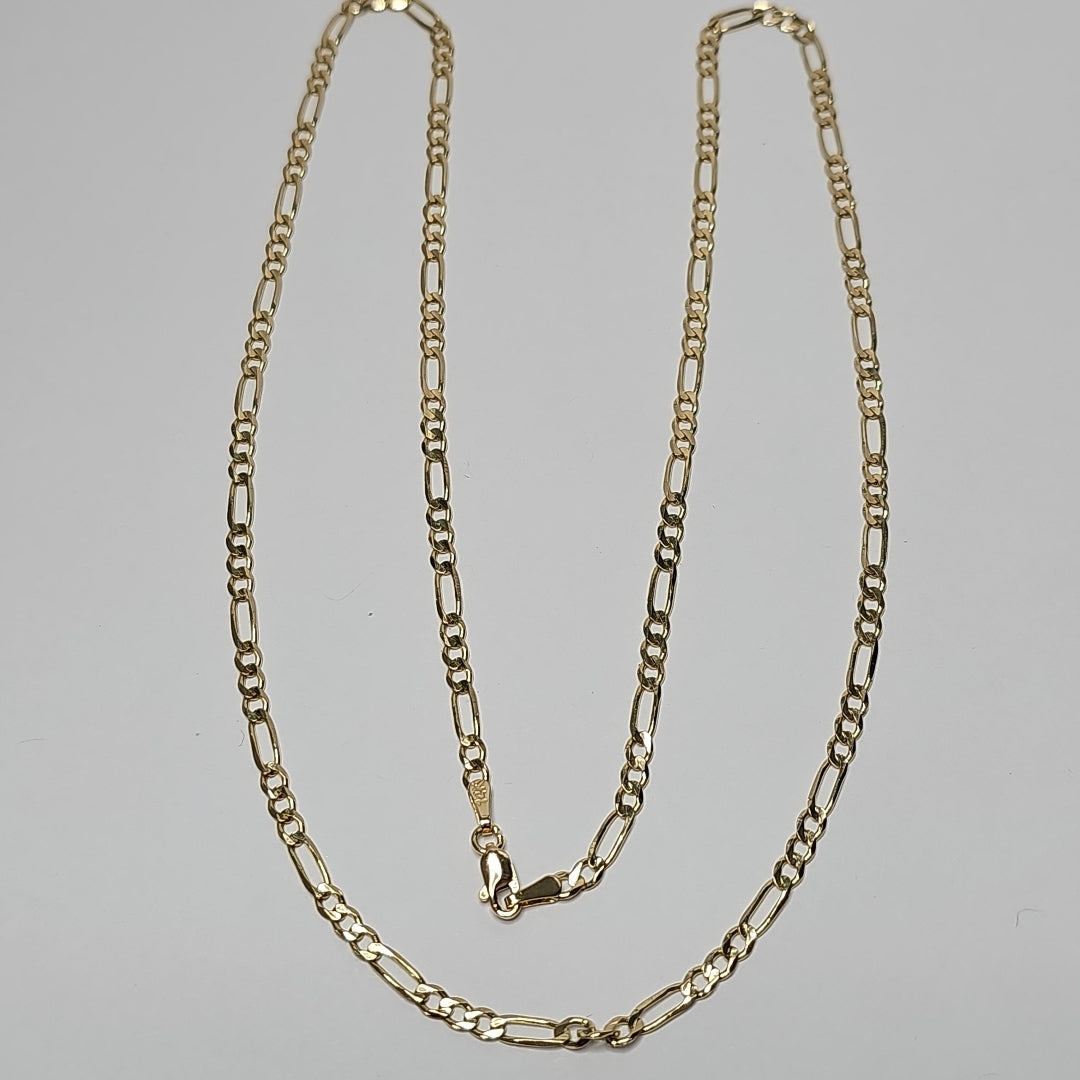 CADENAS 3X1 ORO 14K 60 CM 8.6 GR (NUEVO)