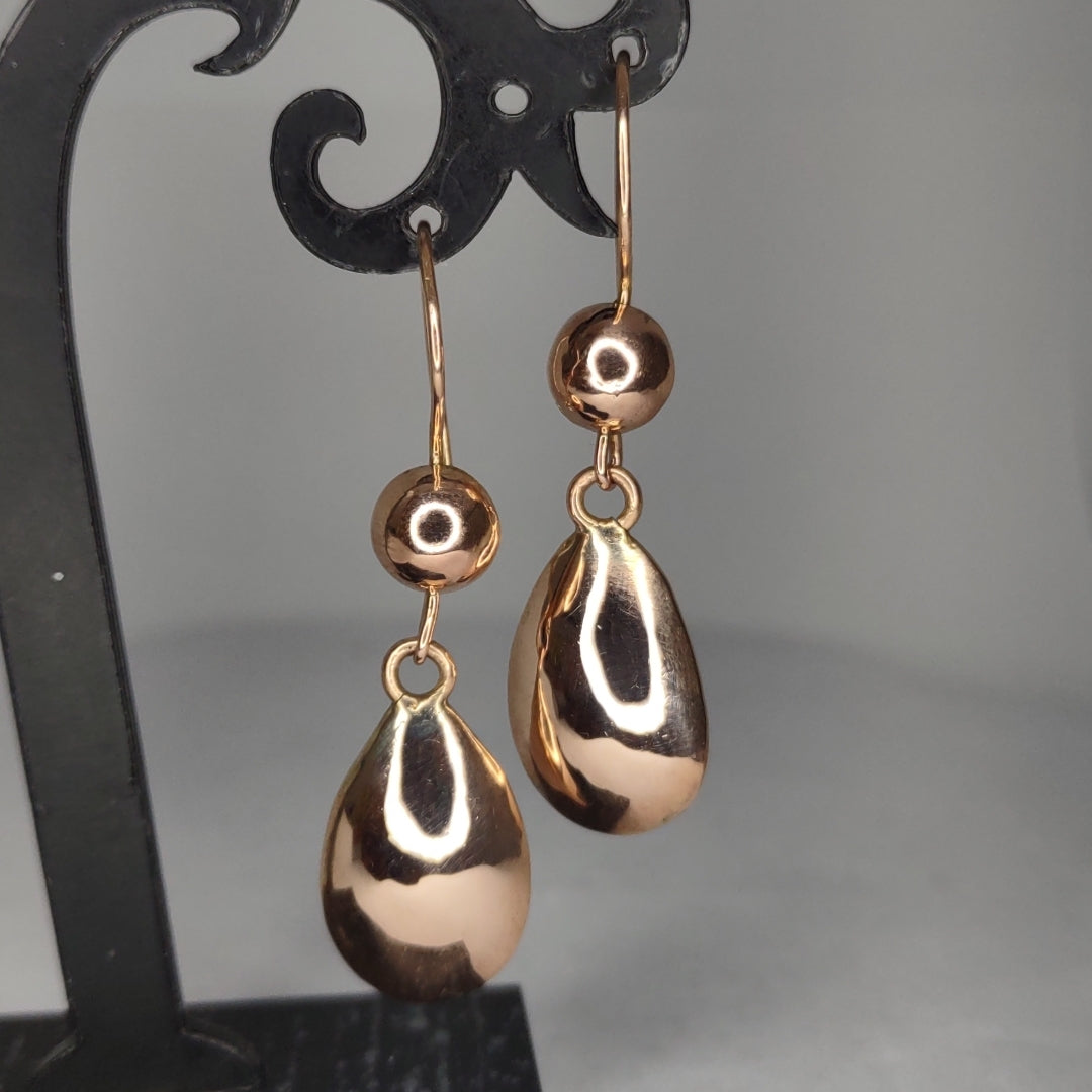 ARETES PAR ORO 10 K 3,40 GRMS (SEMINUEVO)
