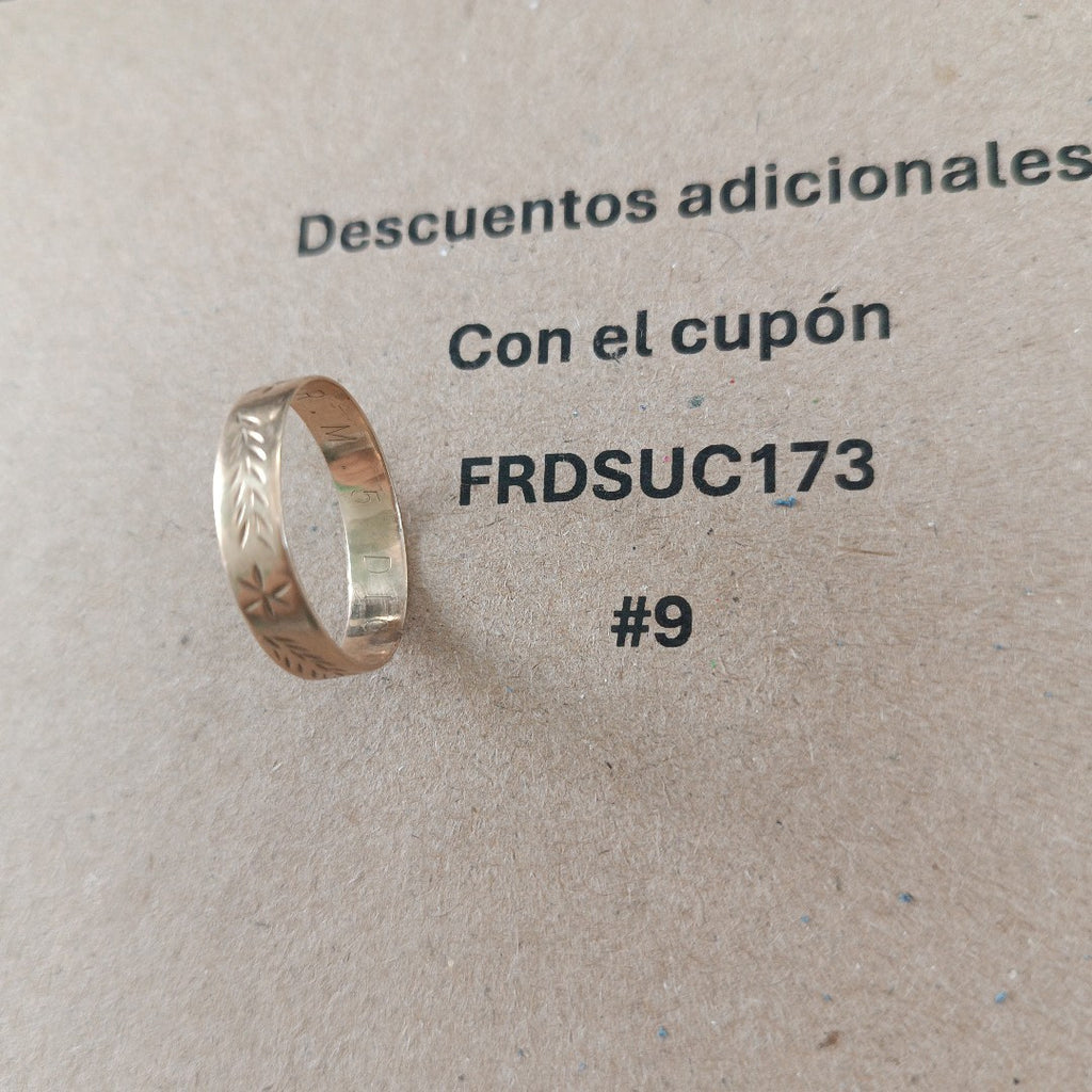 ARGOLLA ORO 8 K 1,70 GRMS (SEMINUEVO)