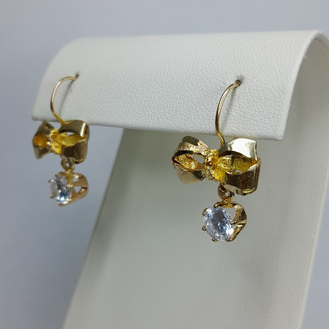 ARETES PAR ORO 8 K 4 GRMS (SEMINUEVO)