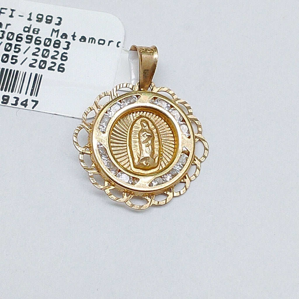 MEDALLA RELIGIOSA ORO 10 K 0.8 GRMS (SEMINUEVO)