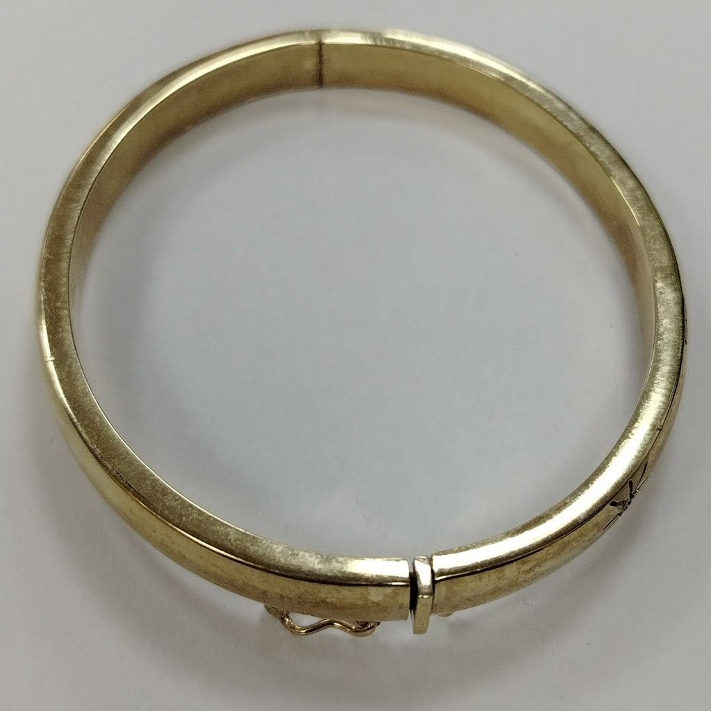 PULSERA RIGIDA ORO 10 K 10.5 GRMS (SEMINUEVO)