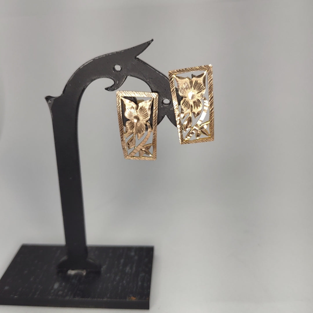 ARETES PAR ORO 8 K 3,00 GRMS (SEMINUEVO)