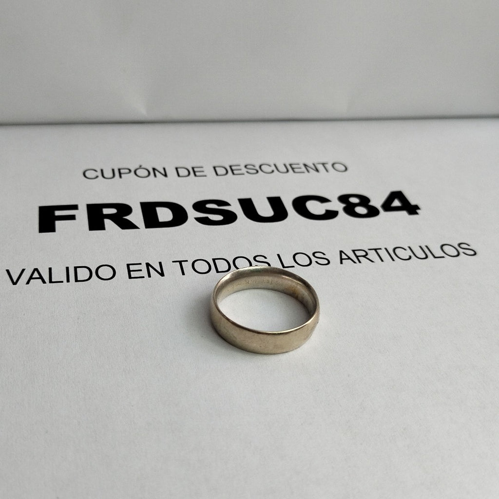 ARGOLLA ORO BLANCO 14 K 3,40 GRMS (SEMINUEVO)