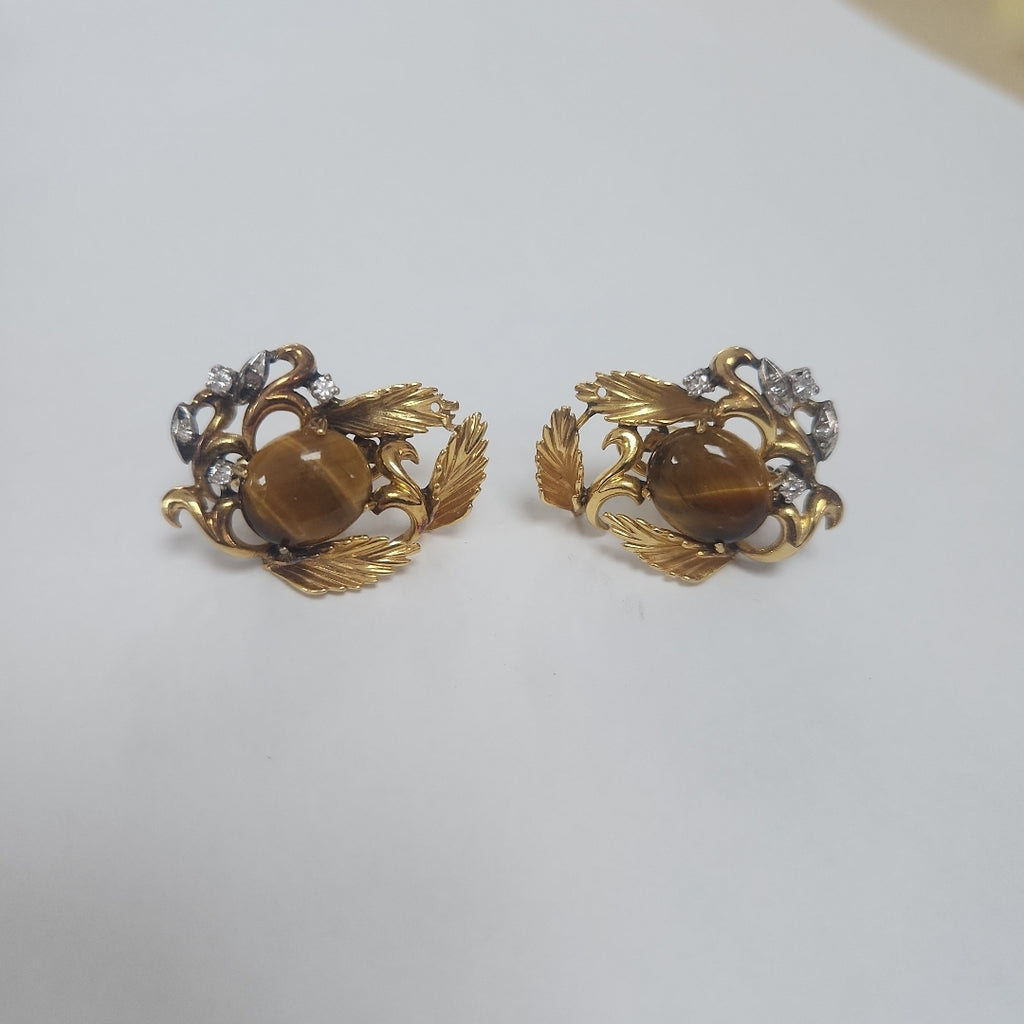 ARETES PAR ORO 14 K 13.8 GRMS (SEMINUEVO)
