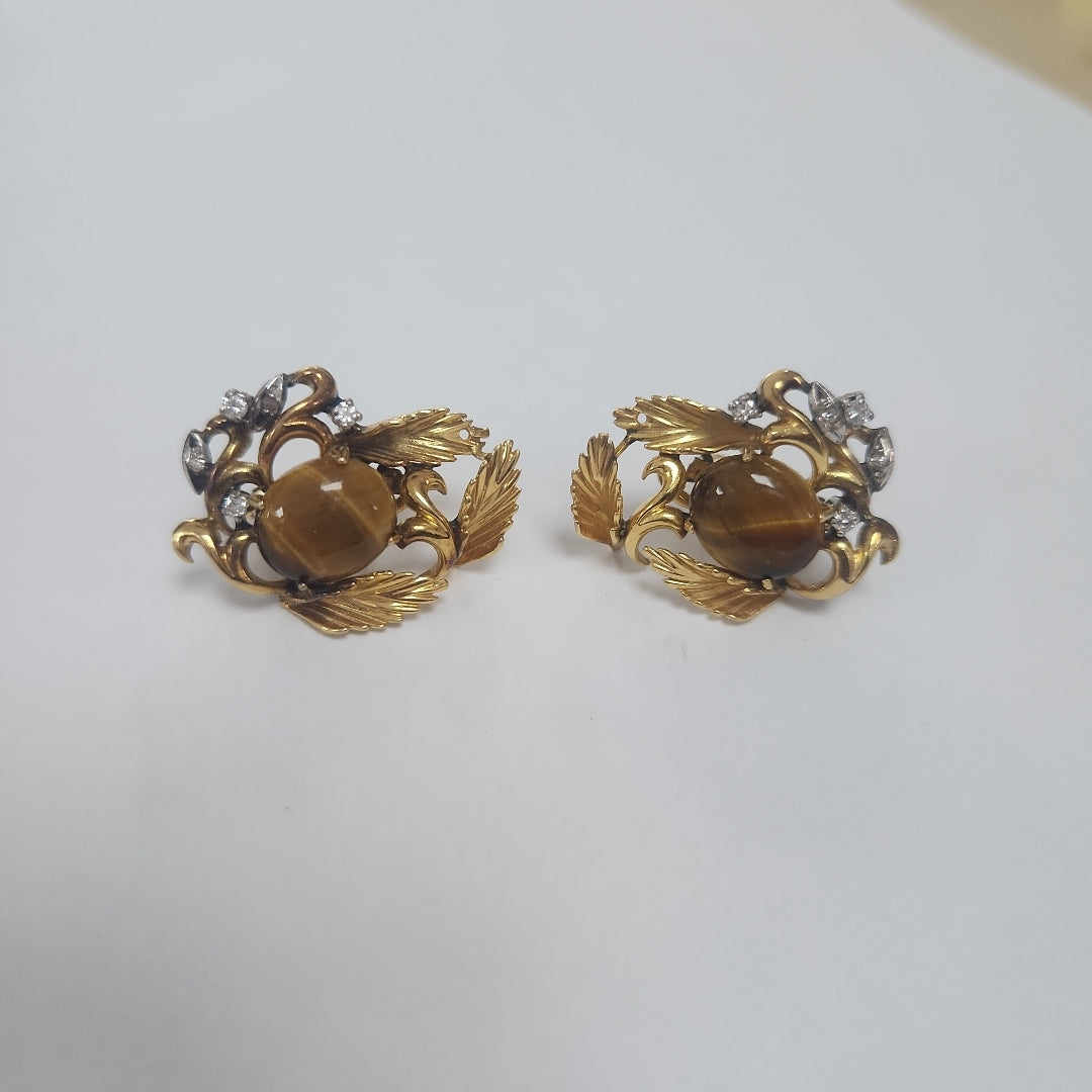 ARETES PAR ORO 14 K 13.8 GRMS (SEMINUEVO)