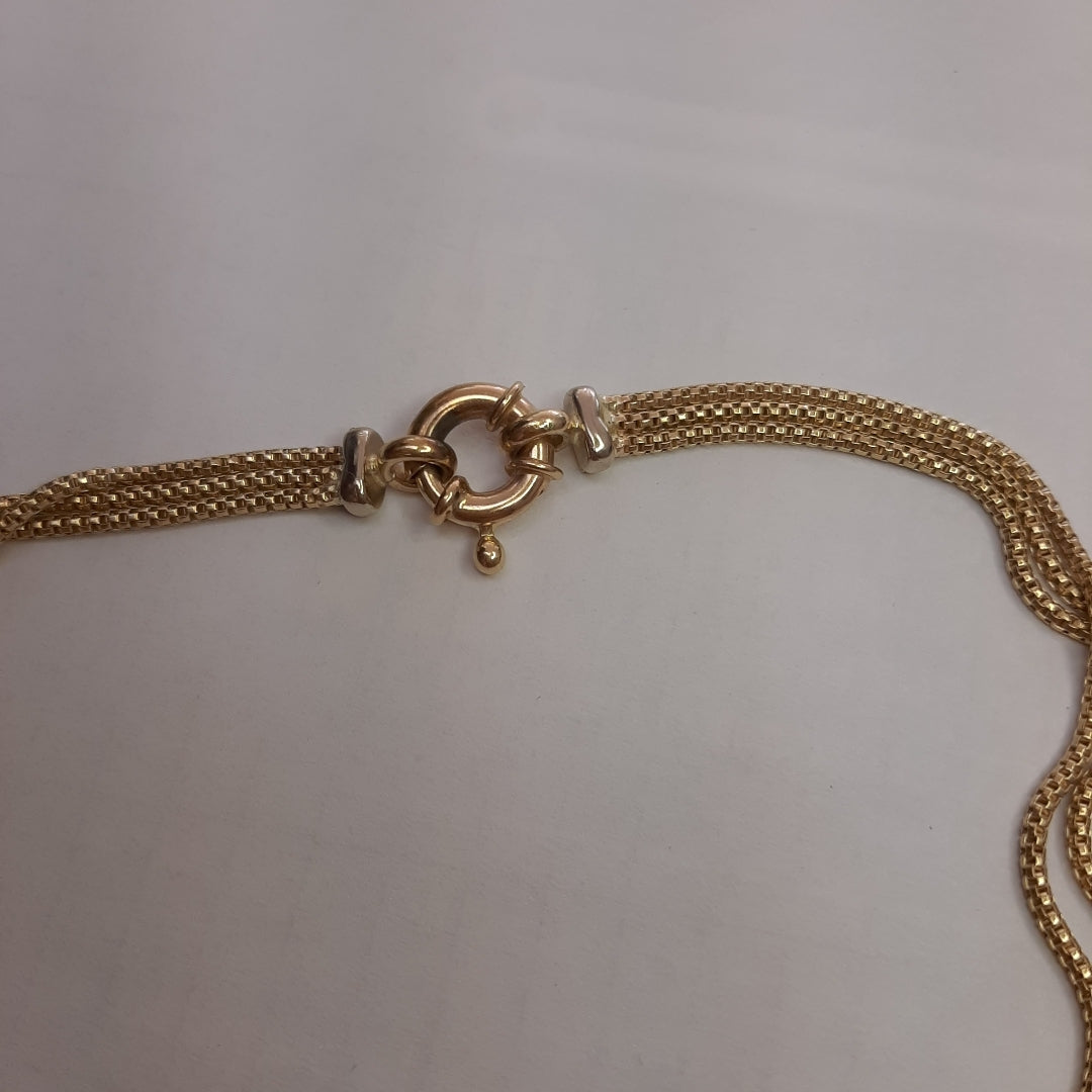 GARGANTILLA ORO 14 K 21.1 GRMS (SEMINUEVO)