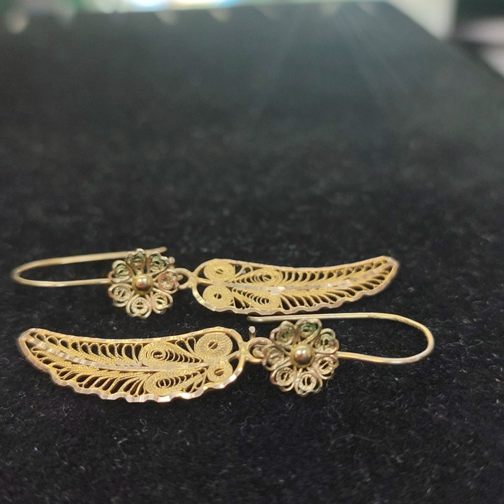 ARETES PAR ORO 8 K 2.8 GRMS (SEMINUEVO)