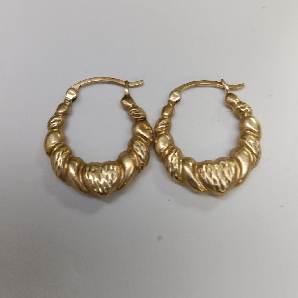 ARRACADAS PAR ORO 14 K 1.6 GRMS (SEMINUEVO)