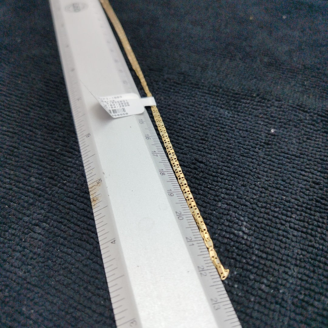 CADENA ORO COMBINADO 10 K 1,60 GRMS (SEMINUEVO)