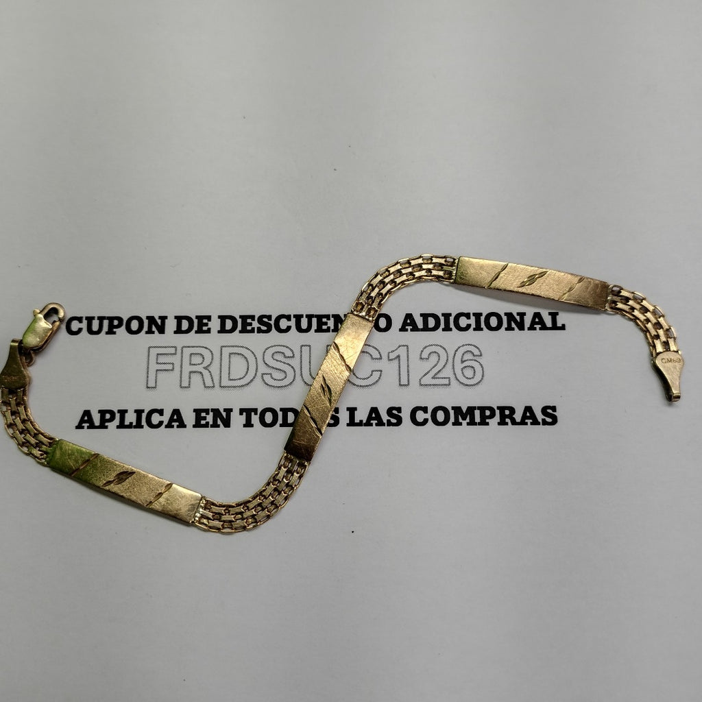 PULSERA ORO 10 K 4.4 GRMS (SEMINUEVO)